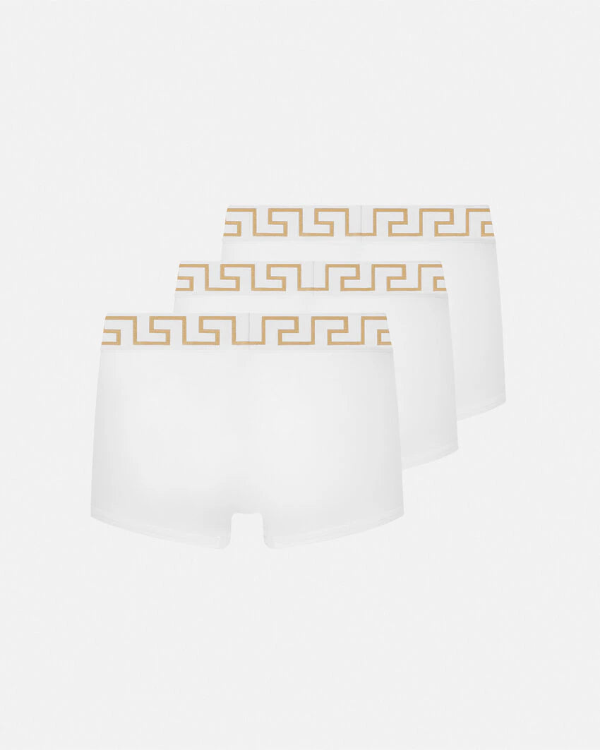 VERSACE GRECA BORDER TRUNKS 3-PACK