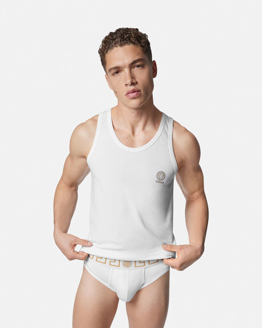 VERSACE GRECA BORDER BRIEFS 3-PACK