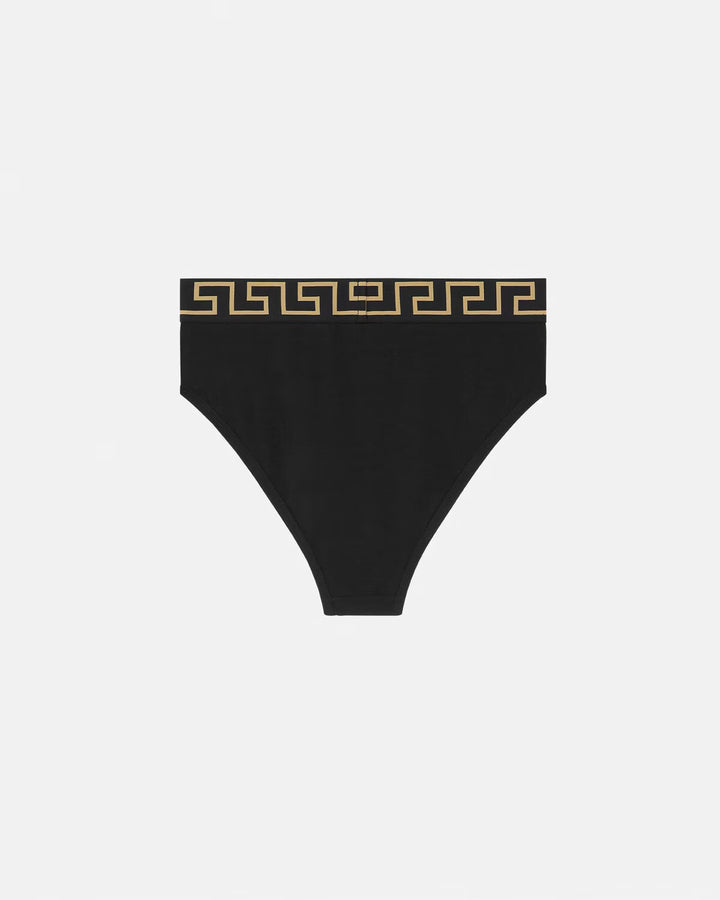 VERSACE Greca Border High-Waist Briefs