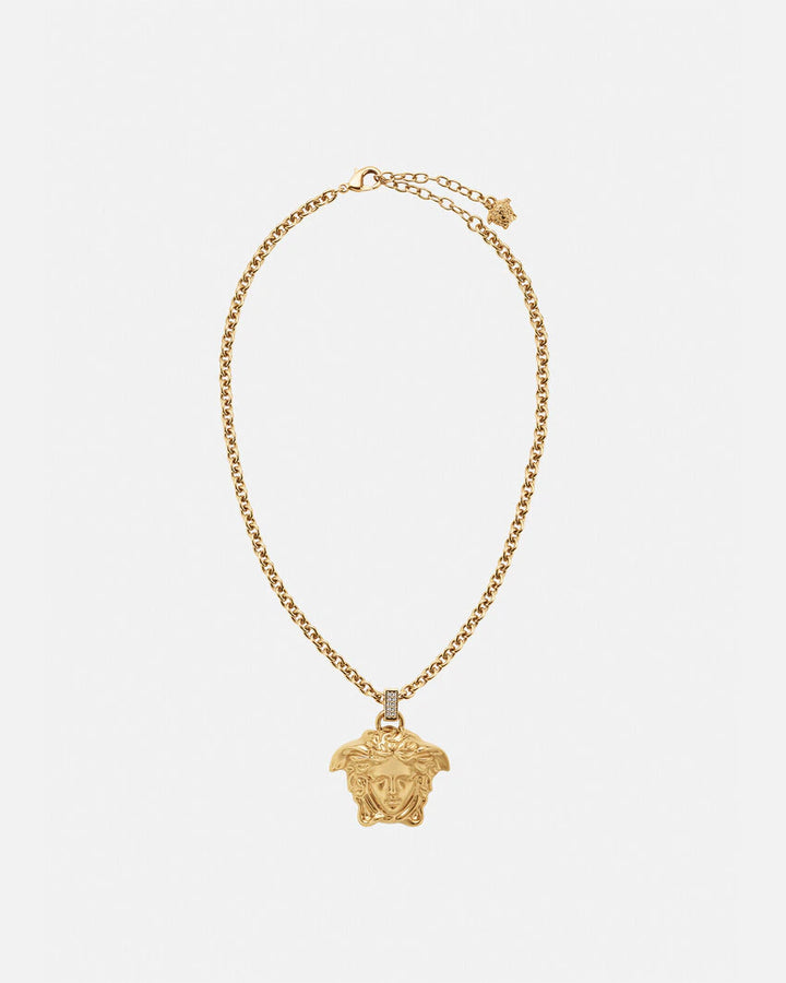 VERSACE CRYSTAL LA MEDUSA NECKLACE