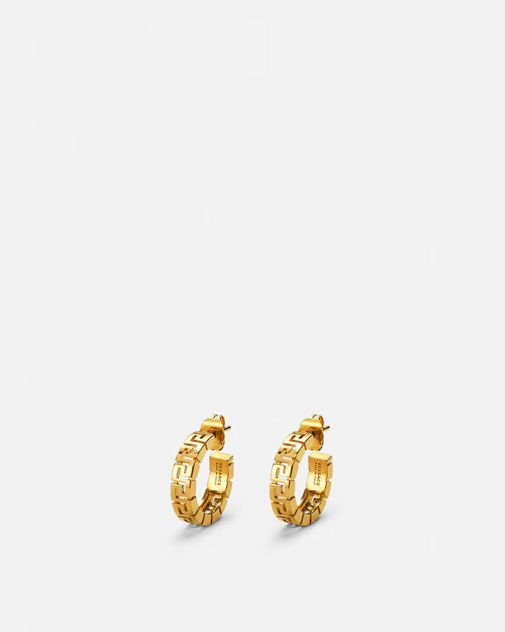 VERSACE Greca Hoop Earrings