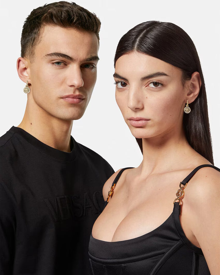 VERSACE Crystal La Medusa Earrings