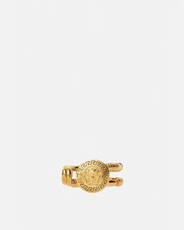 VERSACE Safety Pin Ring