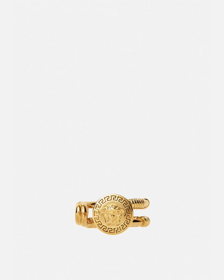 VERSACE SAFETY PIN RING