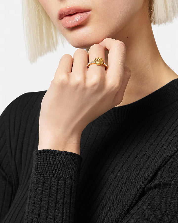 VERSACE Crystal La Medusa Ring