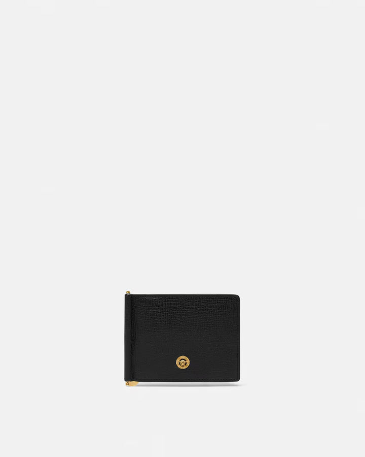 VERSACE Medusa Biggie Bifold Clip Wallet