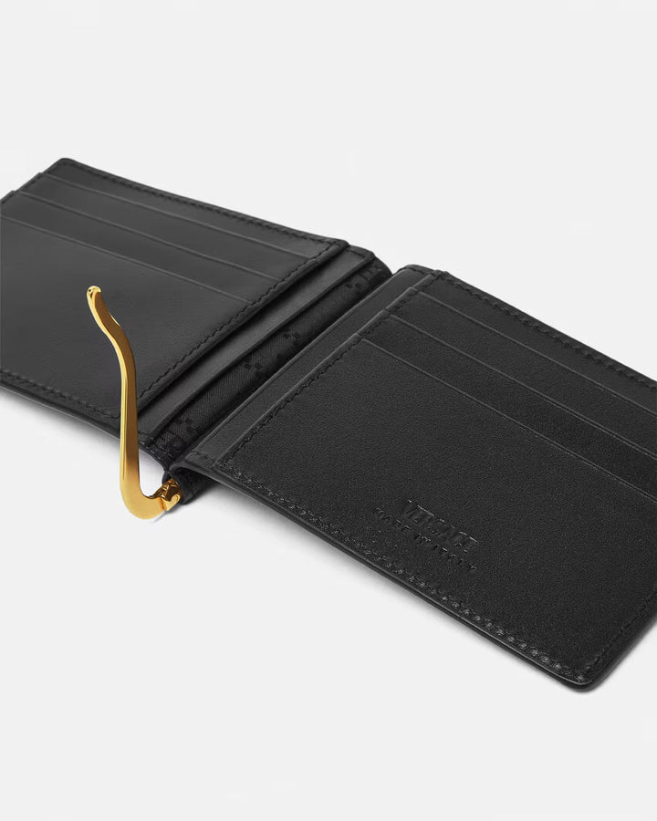 VERSACE Medusa Biggie Bifold Clip Wallet