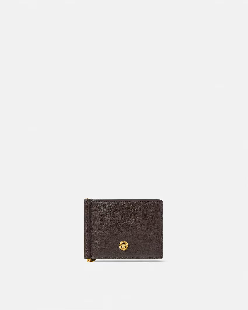 VERSACE Medusa Biggie Bifold Clip Wallet