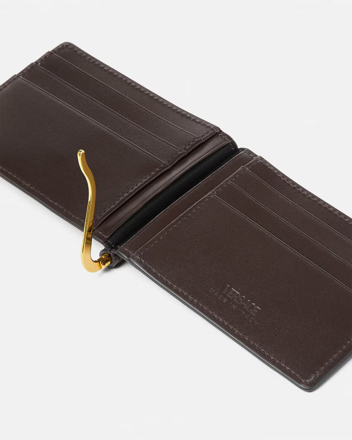 VERSACE Medusa Biggie Bifold Clip Wallet