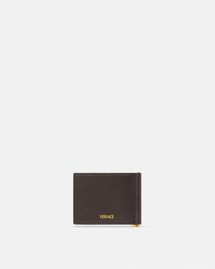 VERSACE Medusa Biggie Bifold Clip Wallet