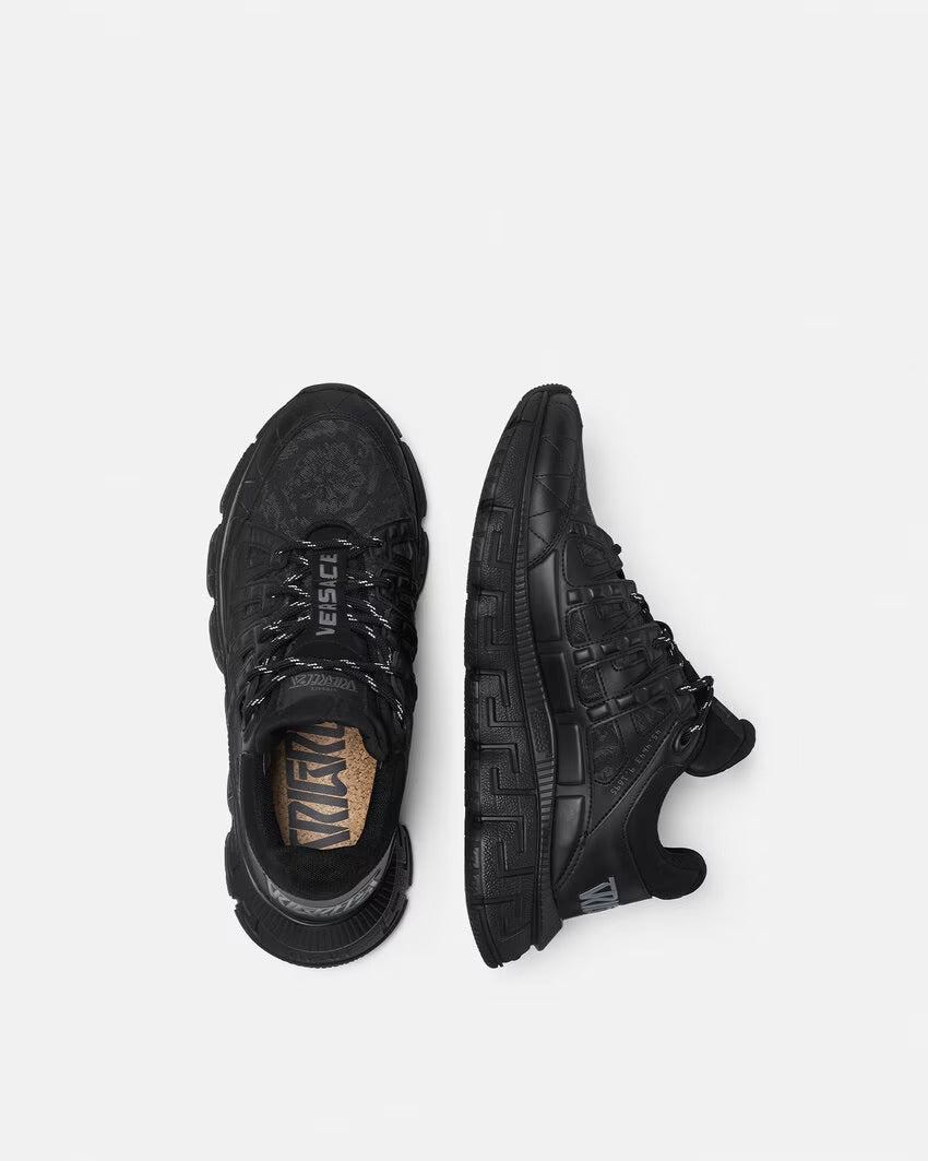 VERSACE Barocco Jacquard Trigreca Sneakers