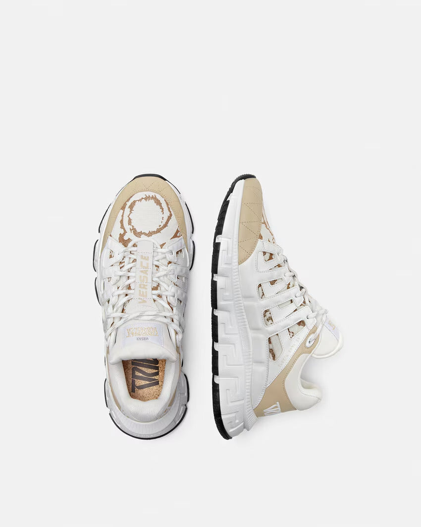 VERSACE Barocco Jacquard Trigreca Sneakers