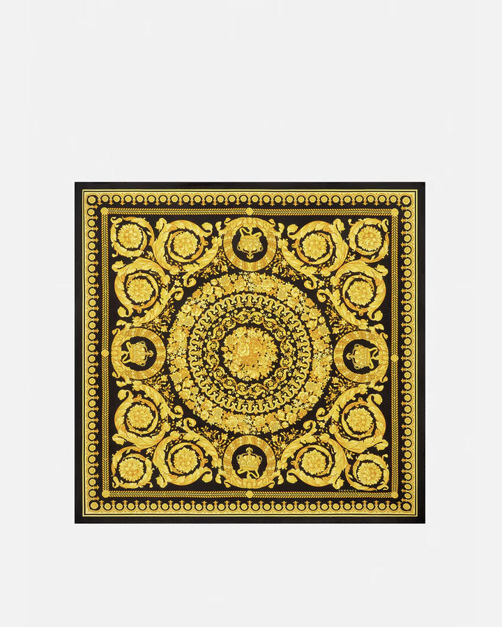 VERSACE Barocco Large Silk Foulard 35"
