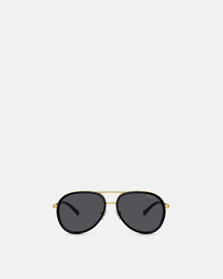 VERSACE Medusa Roller Pilot Sunglasses