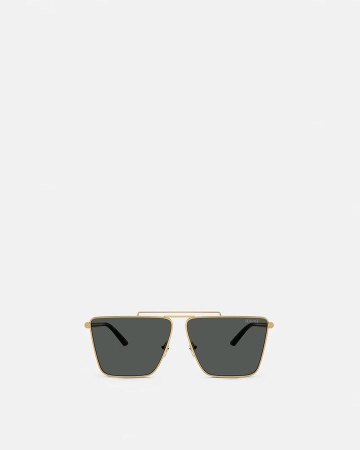 VERSACE Tubular Greca Sunglasses