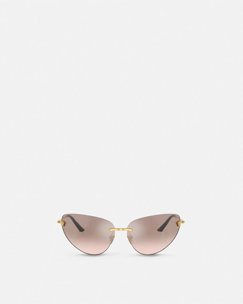 VERSACE MEDUSA CAT-EYE SUNGLASSES