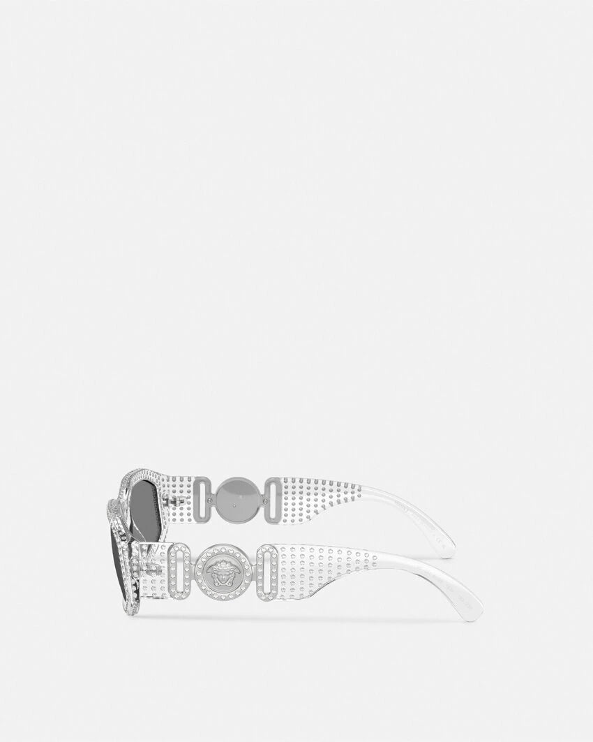 VERSACE CRYSTAL MEDUSA BIGGIE SUNGLASSES