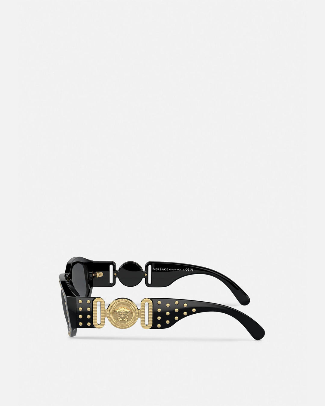 VERSACE STUDDED MEDUSA BIGGIE SUNGLASSES