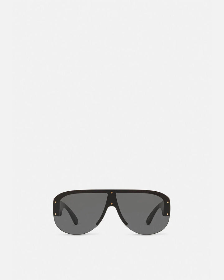 VERSACE MEDUSA BIGGIE SHIELD SUNGLASSES