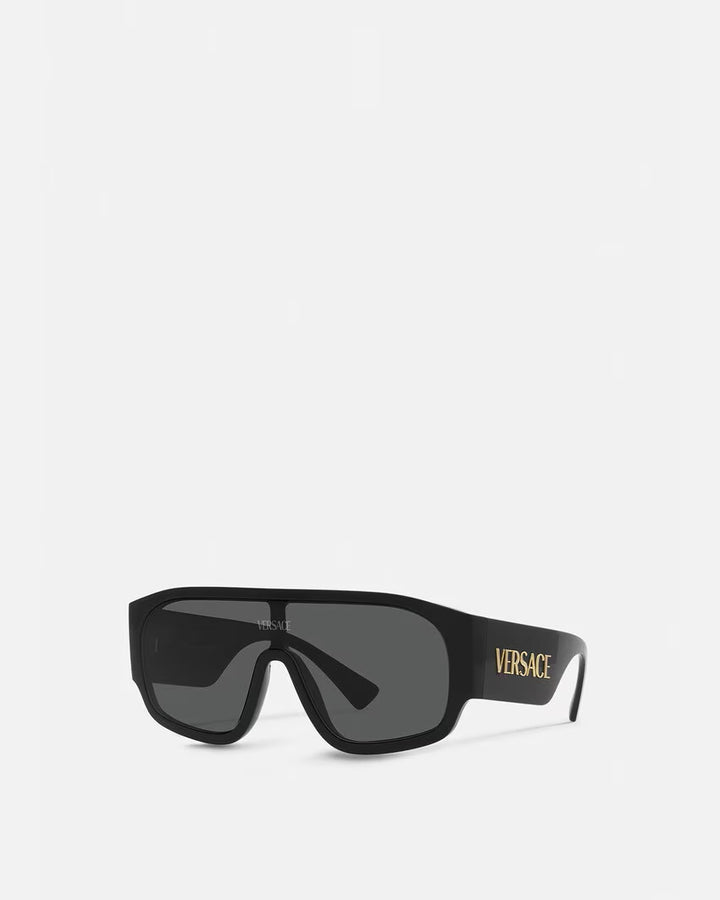 VERSACE Logo Shield Sunglasses