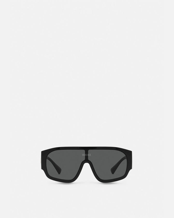 VERSACE LOGO SHIELD SUNGLASSES