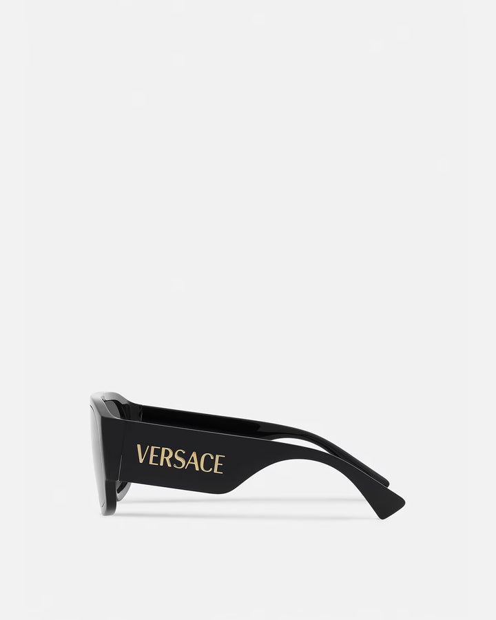 VERSACE Logo Shield Sunglasses