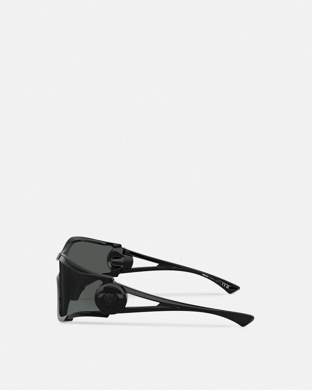 VERSACE MEDUSA MEDALLION SHIELD SUNGLASSES