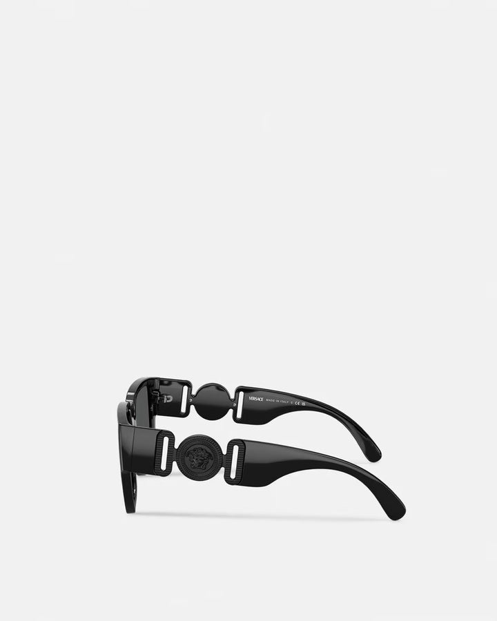 VERSACE Medusa Biggie Low-Bridge Sunglasses
