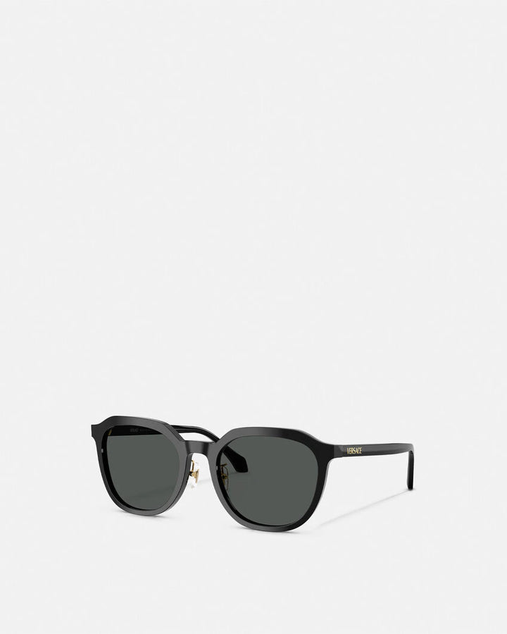 VERSACE SIGNATURE LOW-BRIDGE SUNGLASSES