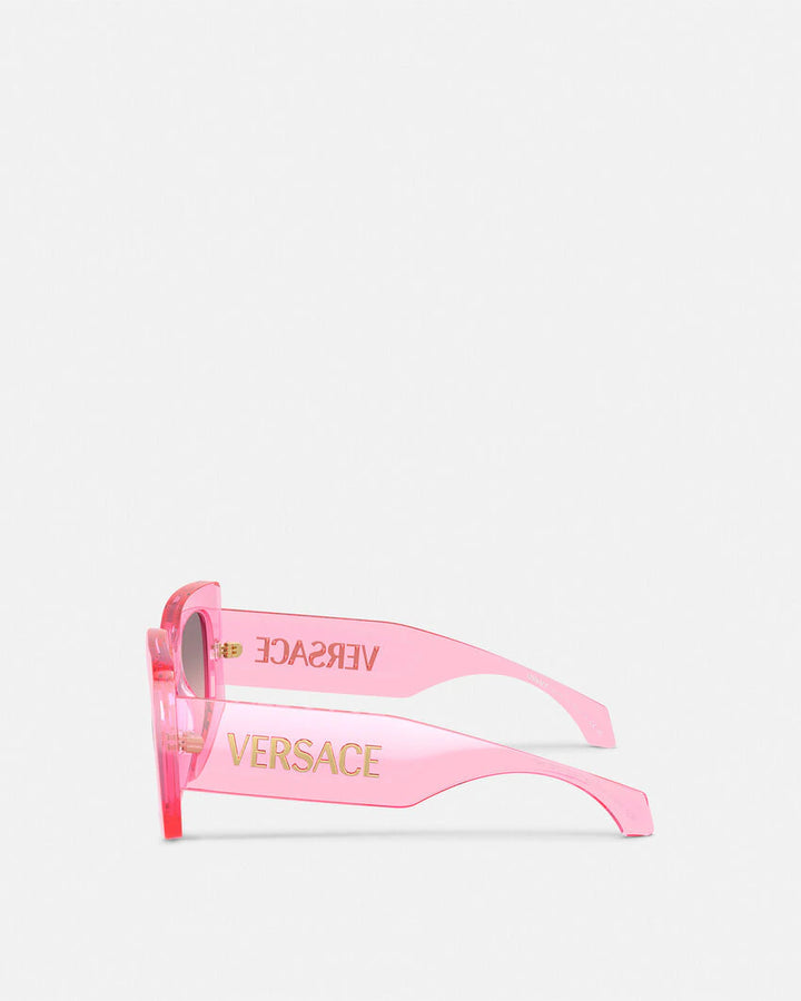 VERSACE SIGNATURE SQUARED SUNGLASSES