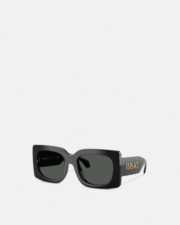 VERSACE SIGNATURE SQUARED SUNGLASSES