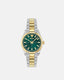 silver dark green