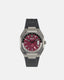 burgundy black