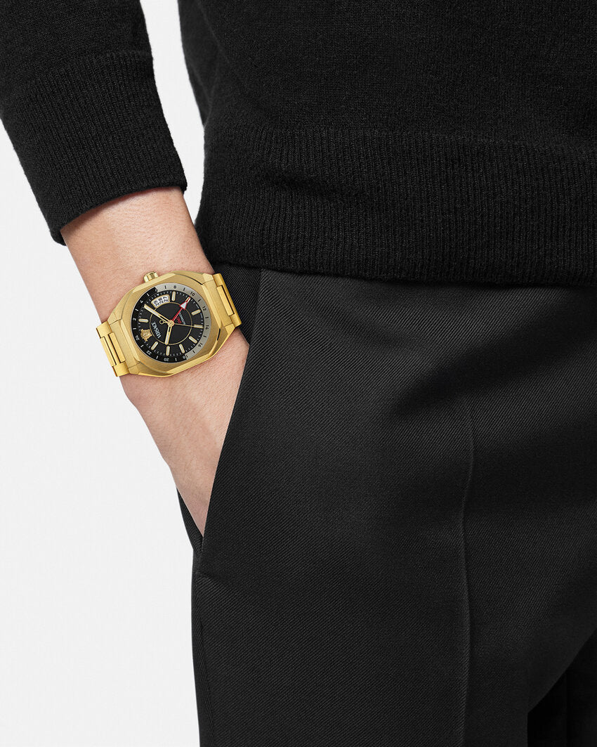 VERSACE V-CONTEMPO GMT GENT WATCH