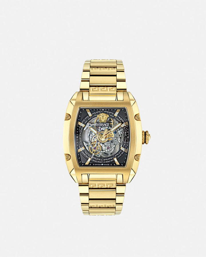 VERSACE VERSACE DOMINUS SKELETON WATCH