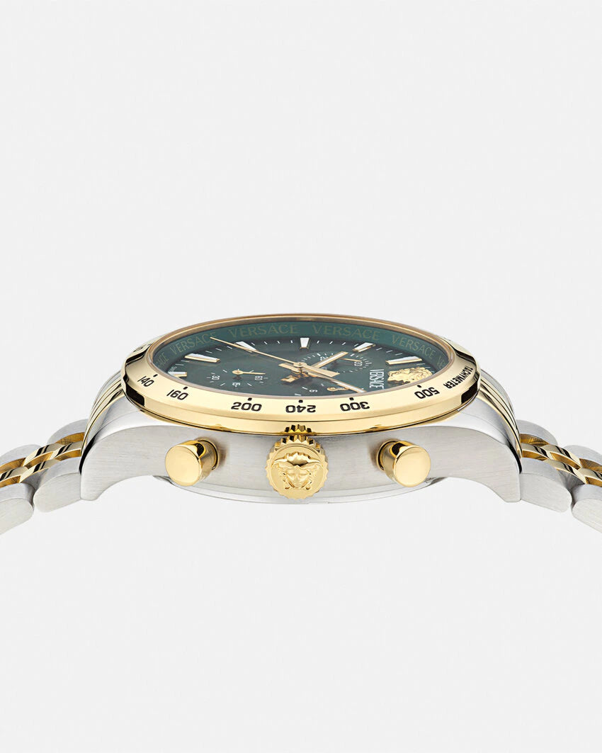 VERSACE HELLENYIUM CHRONO PETITE WATCH