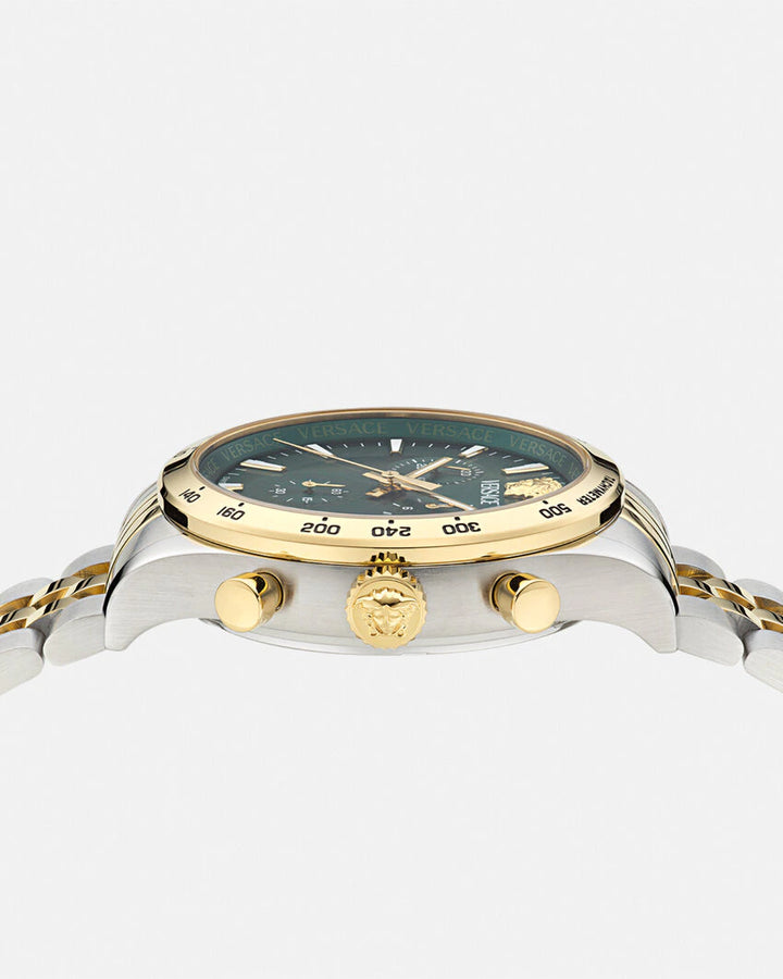VERSACE HELLENYIUM CHRONO PETITE WATCH