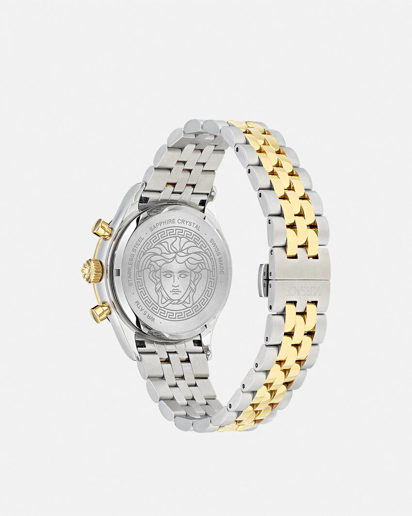 VERSACE HELLENYIUM CHRONO PETITE WATCH