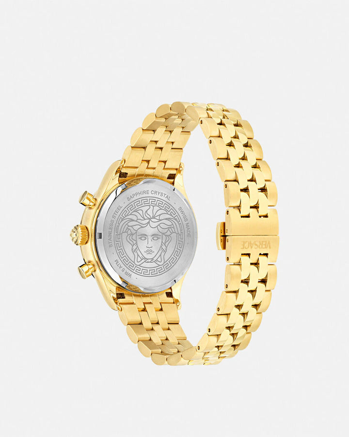 VERSACE HELLENYIUM CHRONO PETITE WATCH