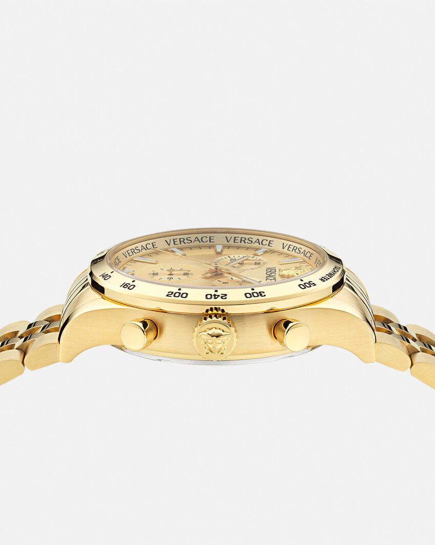 VERSACE HELLENYIUM CHRONO PETITE WATCH