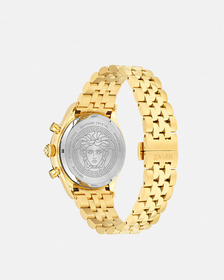 VERSACE HELLENYIUM CHRONO PETITE WATCH