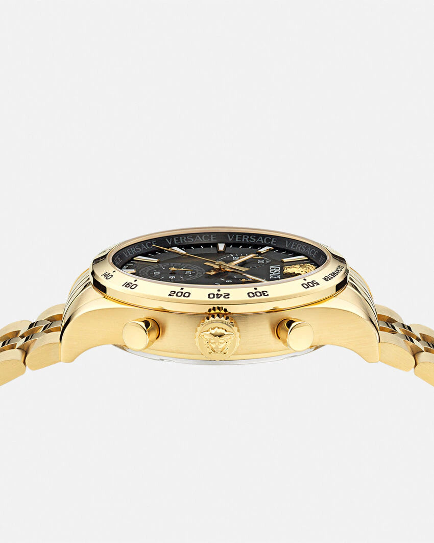 VERSACE HELLENYIUM CHRONO PETITE WATCH