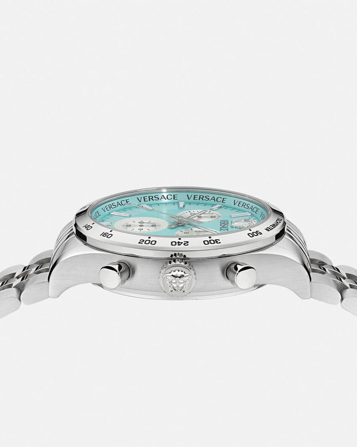 VERSACE HELLENYIUM CHRONO PETITE WATCH