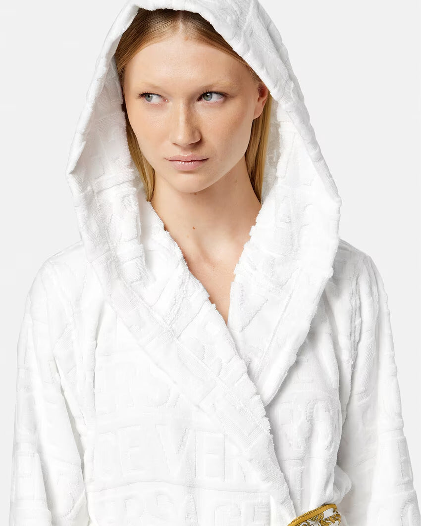 VERSACE I ♡ Baroque Short Bathrobe