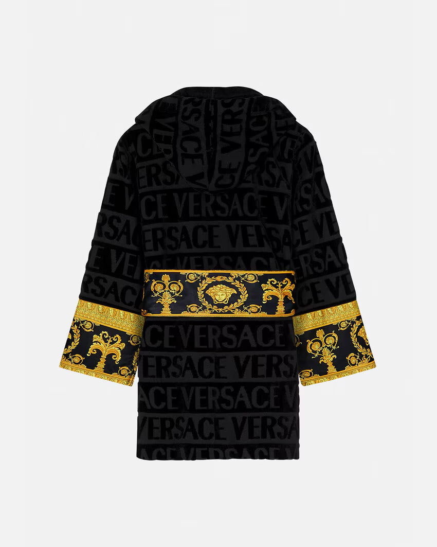 VERSACE I ♡ Baroque Short Bathrobe