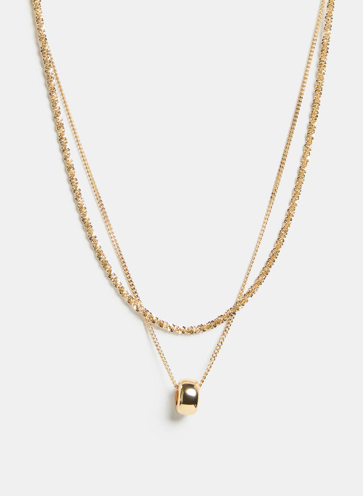 Laura Double Chain Necklace