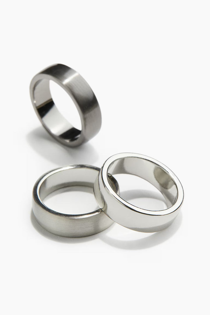 H&M 3-pack Rings