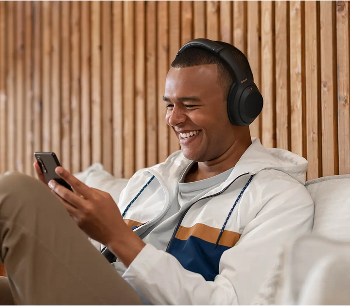 Sony WH-1000XM4 Premium Wireless Noise Canceling Headphones | Midnight Blue