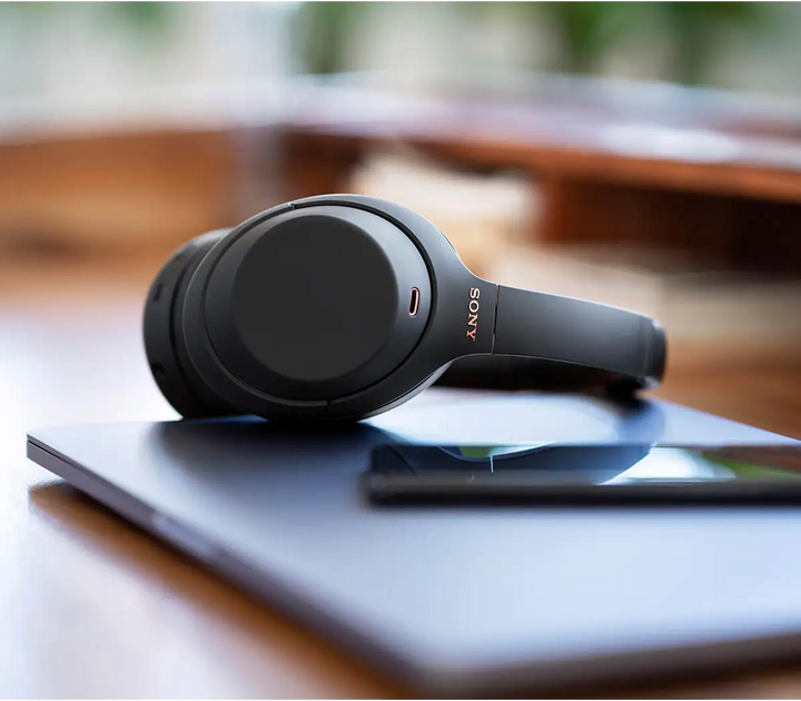 Sony WH-1000XM4 Premium Wireless Noise Canceling Headphones | Midnight Blue