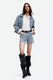 Blue denim wash
